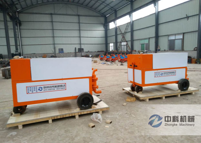 中交二航局出口巴基斯坦項(xiàng)目（雙液注漿泵、高速制漿機(jī)）