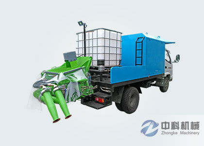 ZKHP20A車載混凝土濕噴臺車-1